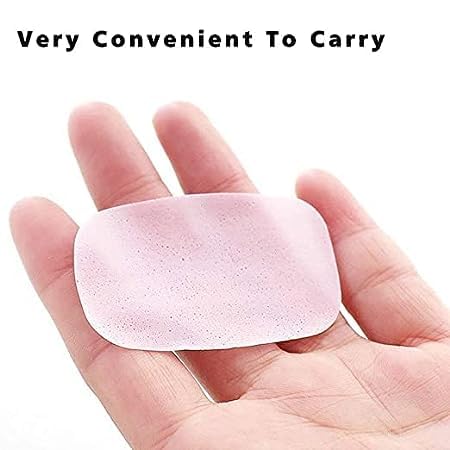 Mini Soap Paper for Hand Cleaning, School, Indoor, Outdoor, Travel, Camping (Green Colour)
