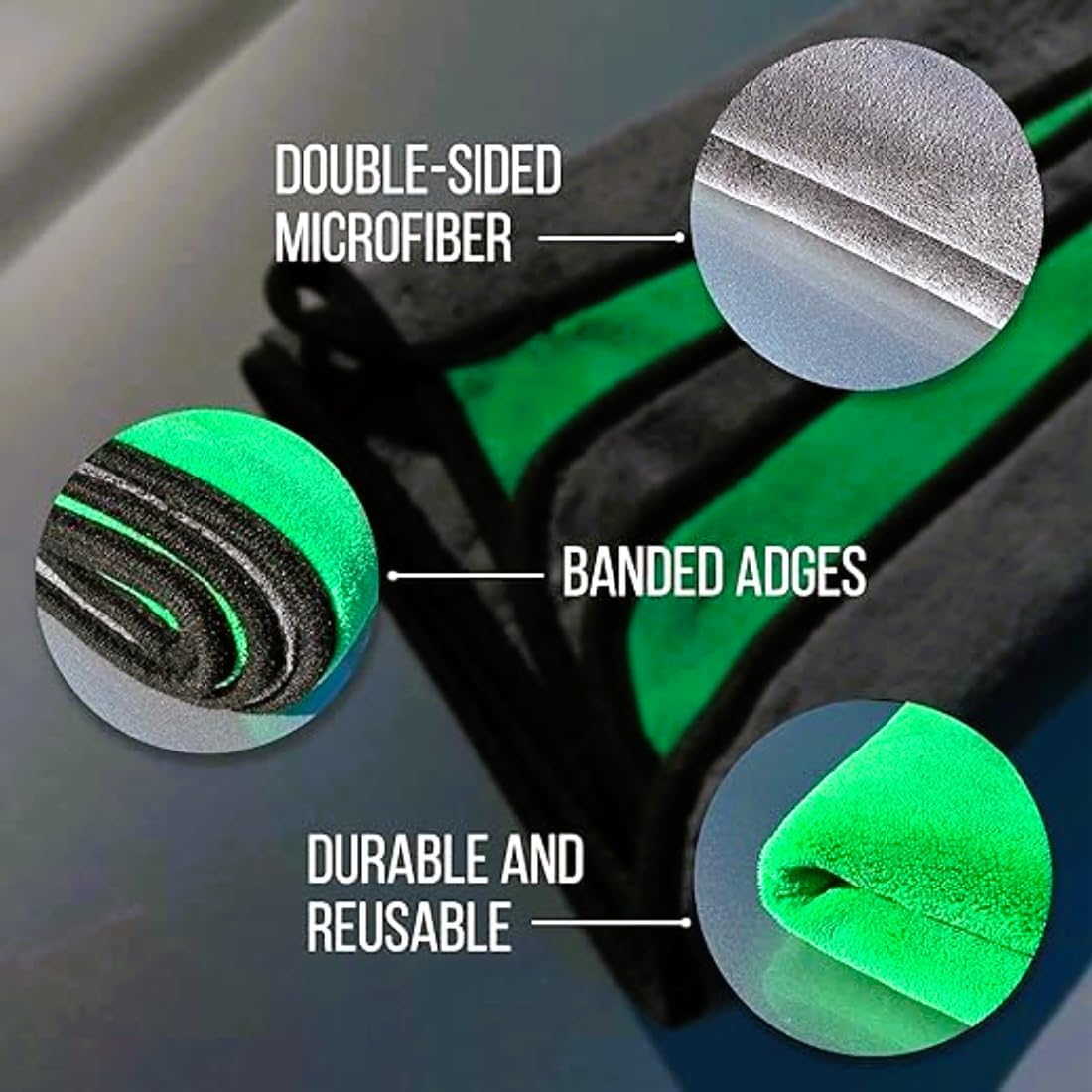 Microfiber Cloth for Multipurpose Cleaning & Dusting