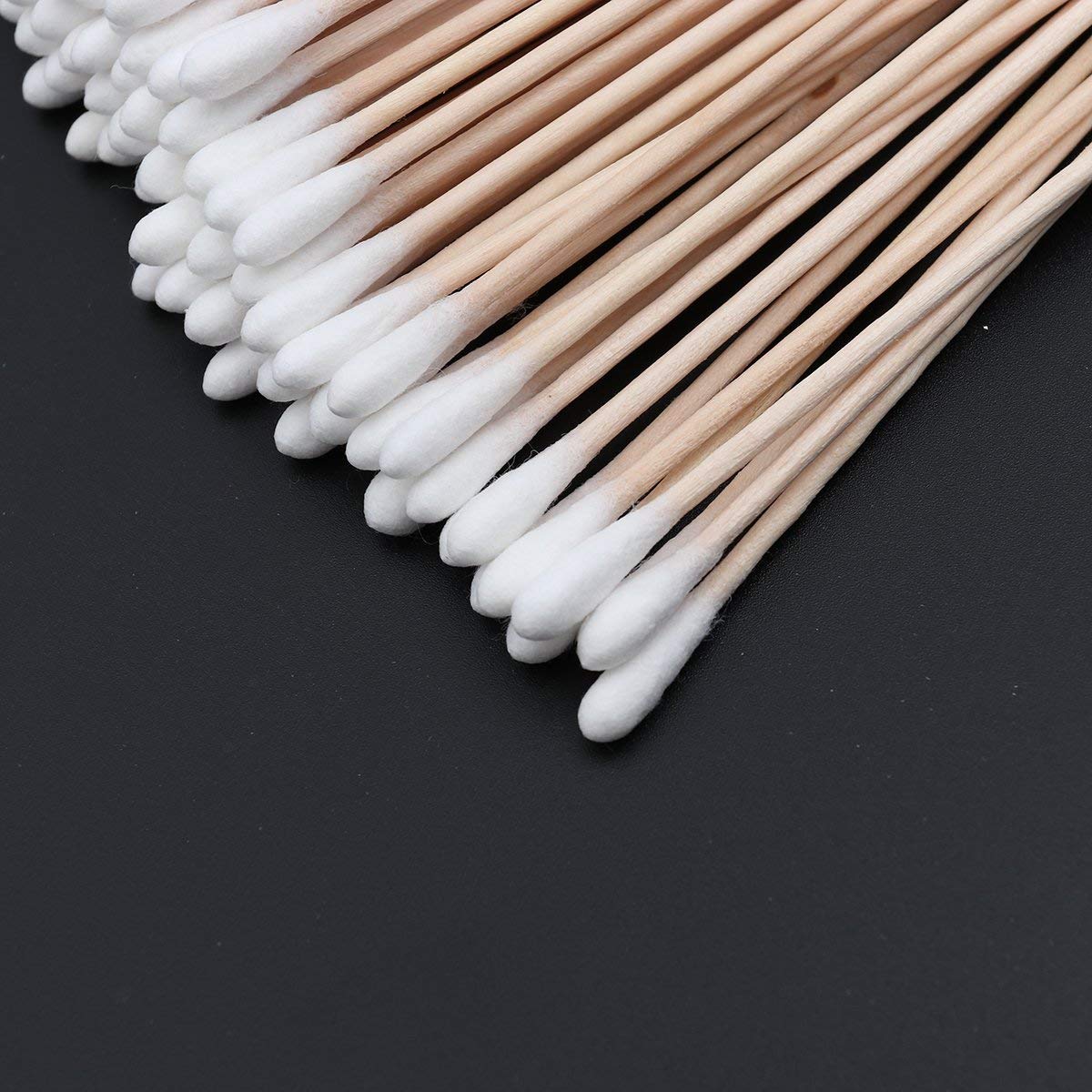 Cotton Ear Buds with Wooden Sticks - 200 sticks (Pack of 2) (Sale)