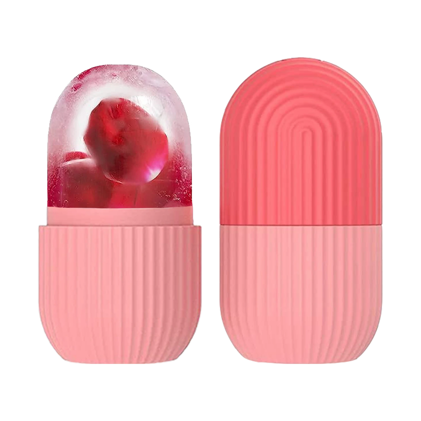 Ice Face Roller for Eyes, Neck Massage Remove Dark Circle (Pink)