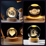 Random Surprise Combo — Set of 4 Crystal Ball Night Lamps