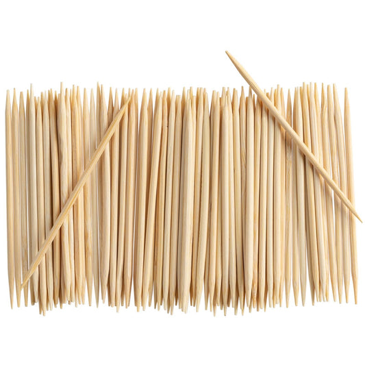 Bamboo Toothpick for teeth, eating fruits - 100 stick