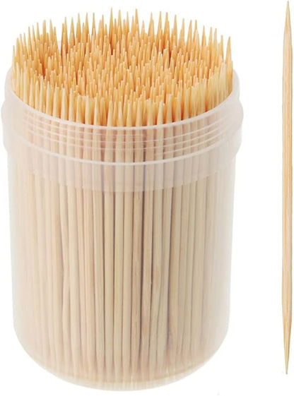 Bamboo Toothpick for teeth, eating fruits - 100 stick