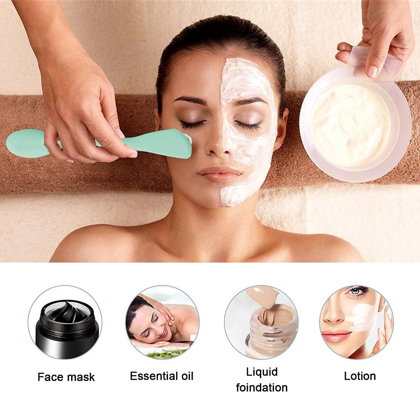 Double Side Silicone Face Mask Brush