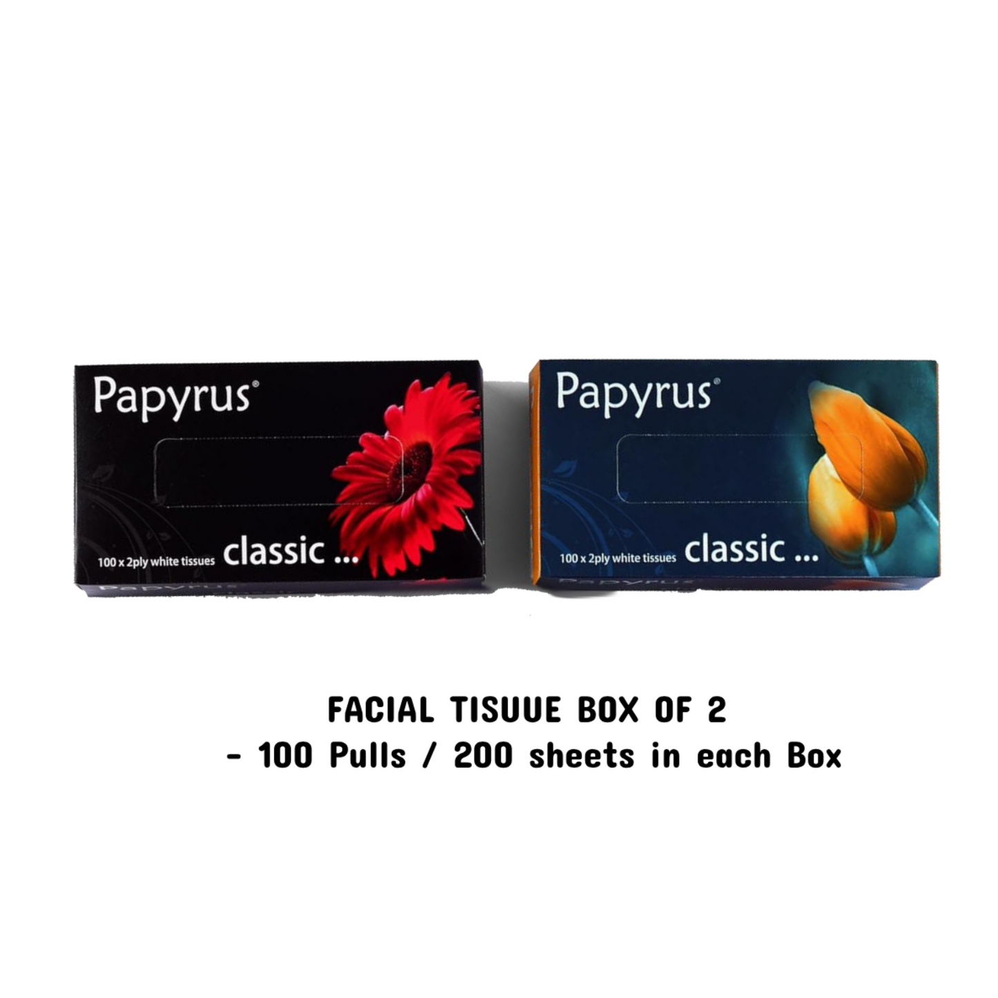 Ultra Soft Face Tissue Wipes Box | 200 sheets - 1 Box (Sale)