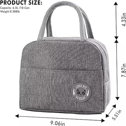 Lunch Bags Insulated For Office & Schools | Portable & Reusable | Pack of 2
