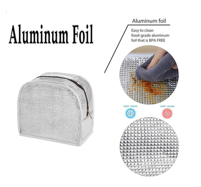 Insulated Lunch Bags For School & College | Mix Design (Pack of 6)