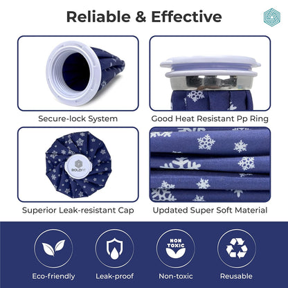 Houme Ice bag for Pain Relief Cold Therapy (9 Inch for Adults)