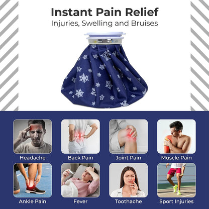 Houme Ice bag for Pain Relief Cold Therapy (9 Inch for Adults)