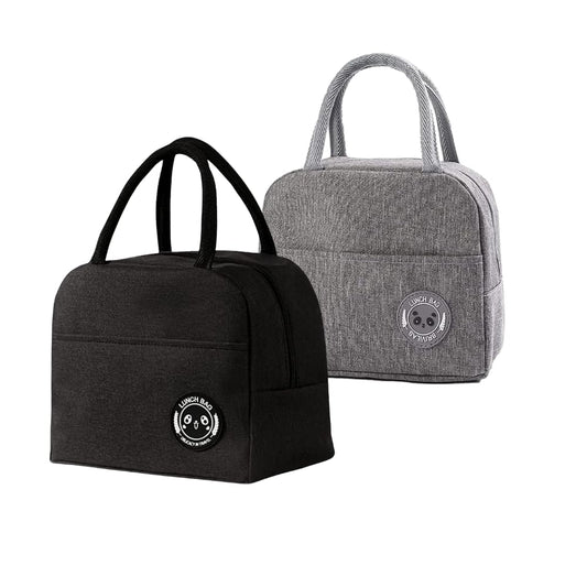 Lunch Bags Insulated For Office & Schools | Portable & Reusable | Pack of 2