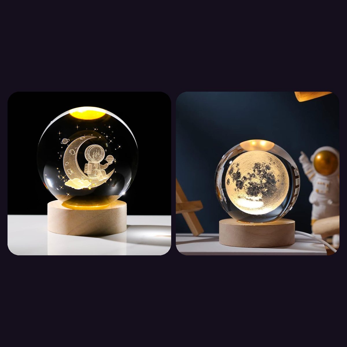 3D Crystal Lamp Combo Packs