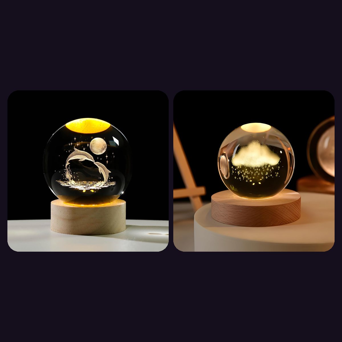 3D Crystal Lamp Combo Packs