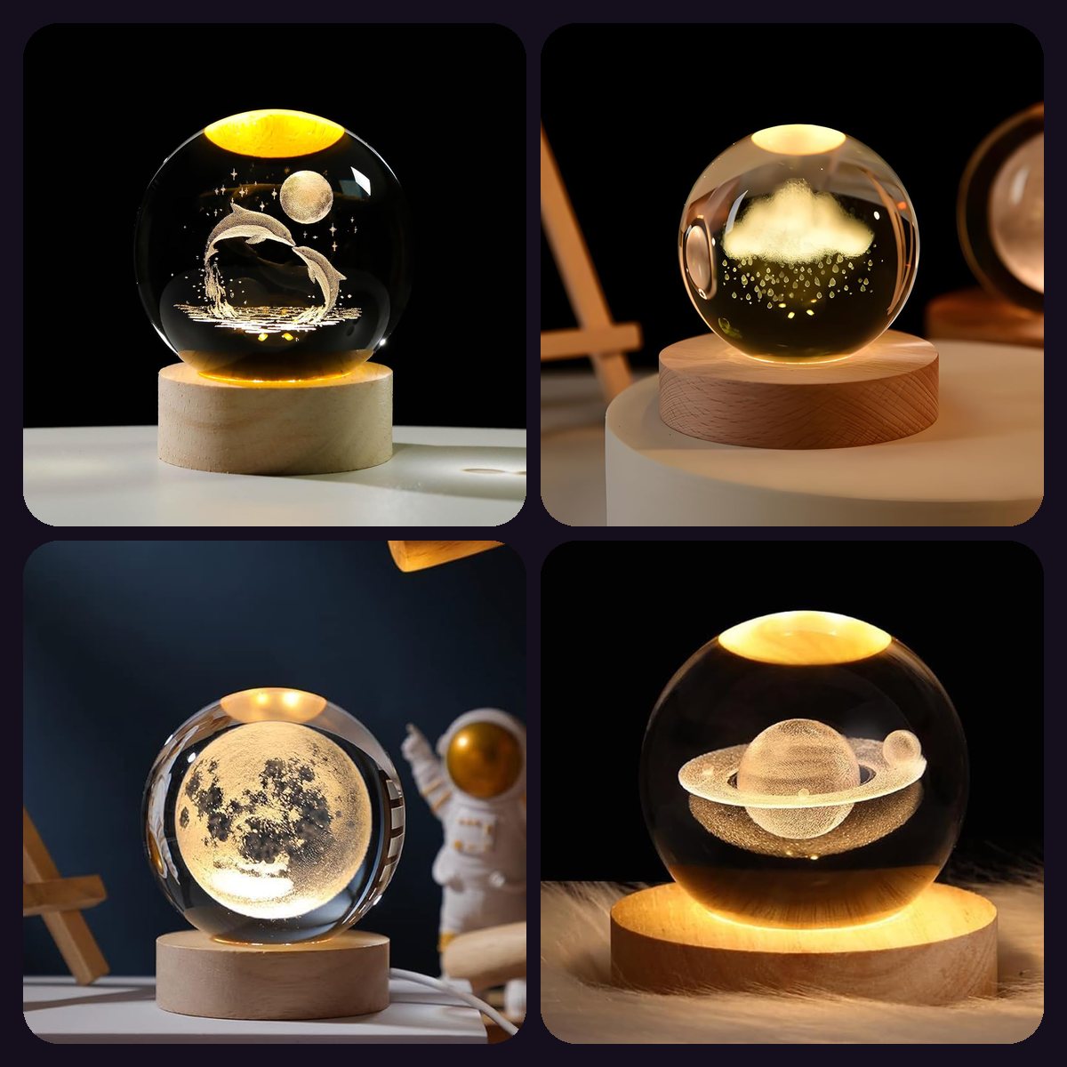3D Crystal Lamp Combo Packs