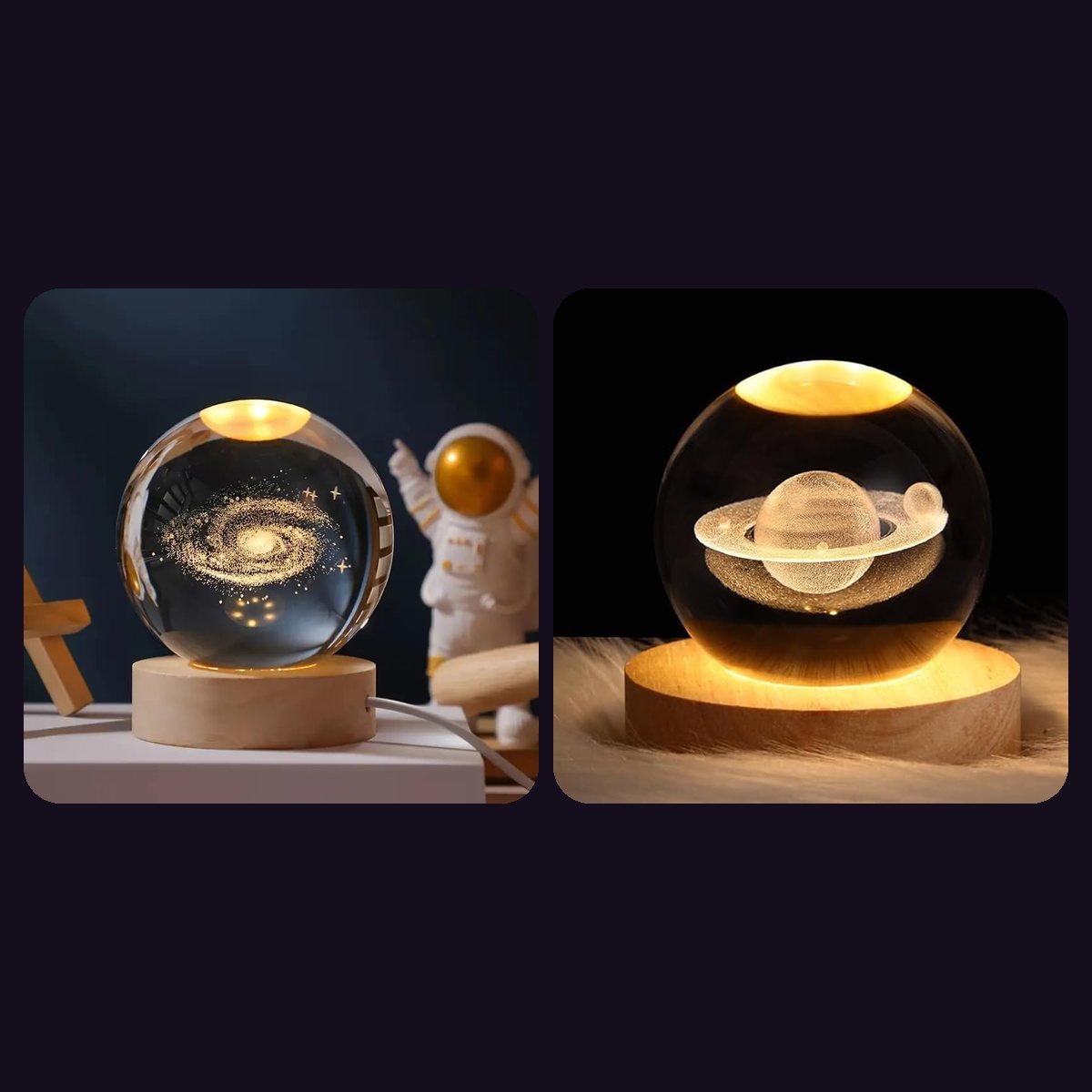 3D Crystal Lamp Gift Packs