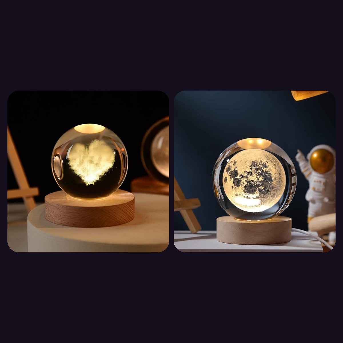 3D Crystal Lamp Gift Packs