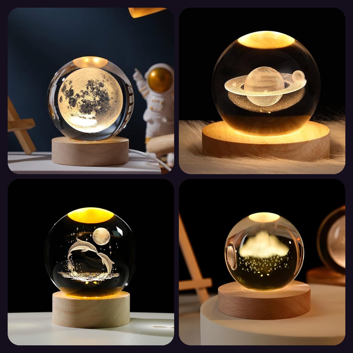 3D Crystal Lamp Gift Packs