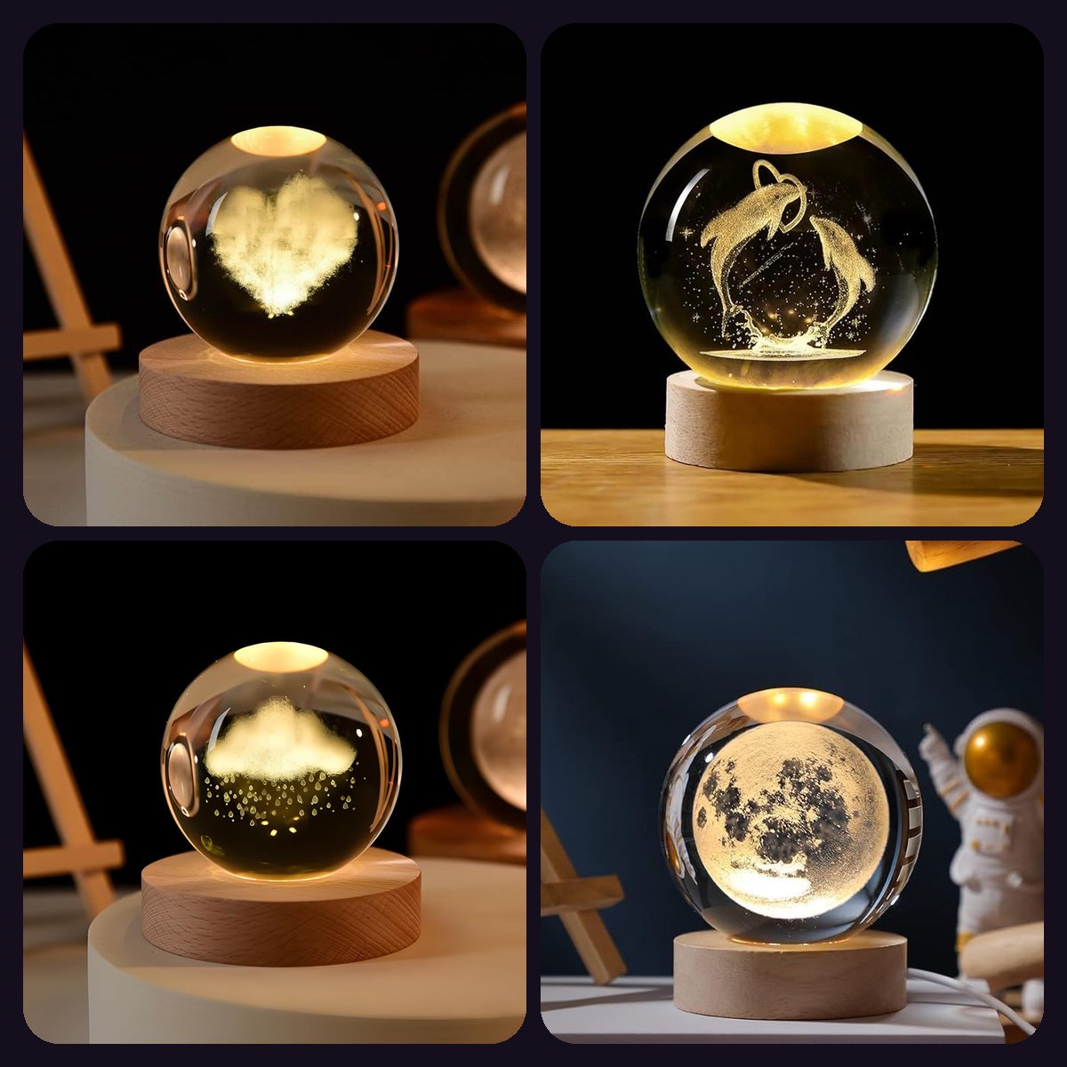 3D Crystal Lamp Gift Packs